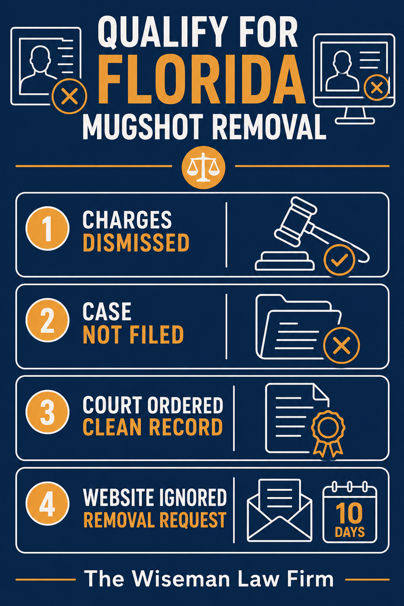 Florida Mugshot Removal Infographic